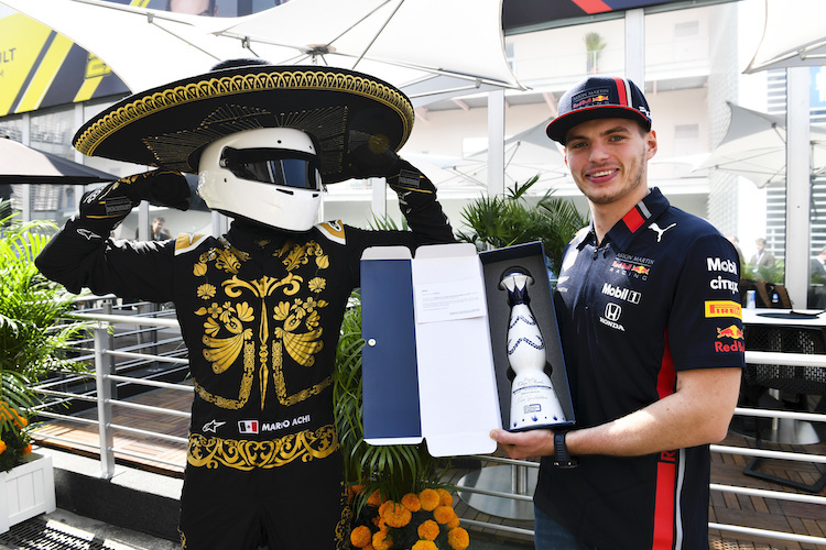 Max Verstappen in Mexiko