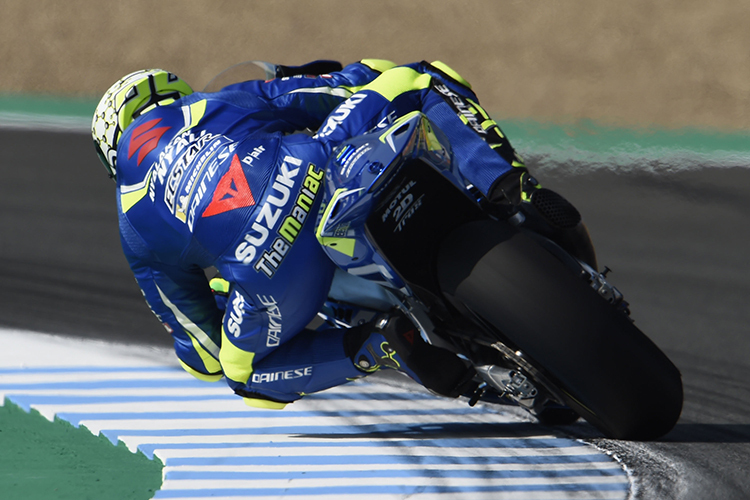 Andrea Iannone in Jerez