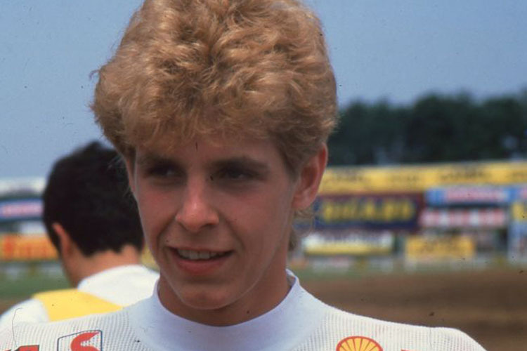 Dave Strijbos holte 1986 den ersten Motocross-WM-Titel in die Niederlande