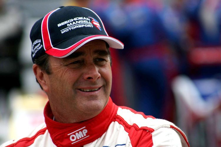 Mansell sitzt in Spa wieder im Rennturm