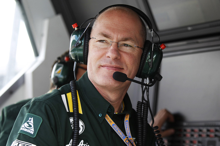 Mark Smith 2012 als Technikchef von Caterham