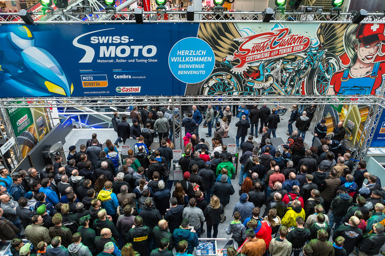 Die Swiss-Moto lockt jedes Jahr tausende Motorrad-Fans nach Zürich