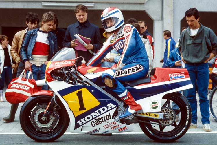 Freddie Spencer am Nürburgring 1984