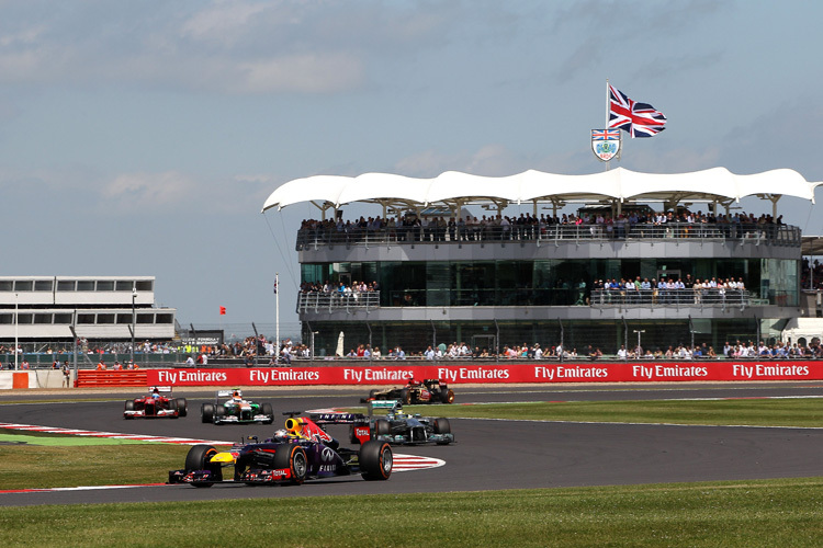 So könnte das beim Silverstone-Test aussehen, aber ohne den Silberpfeil