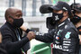 Anthony und Lewis Hamilton 2020 in Portugal