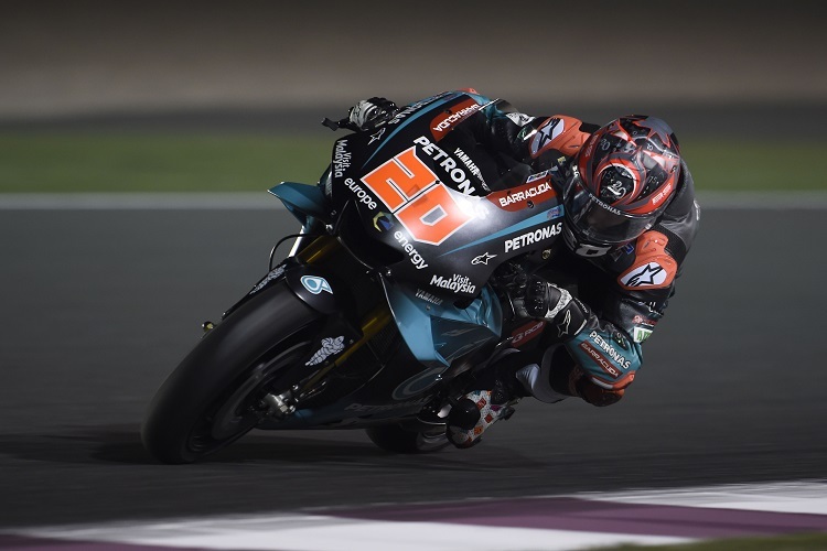 Fabio Quartararo überzeugte beim Katar-Test