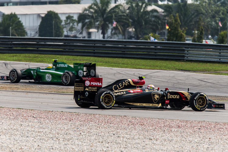 Der Unfall von Pastor Maldonado hatte nichts mit seinem späteren GP-Aus in Malaysia zu tun