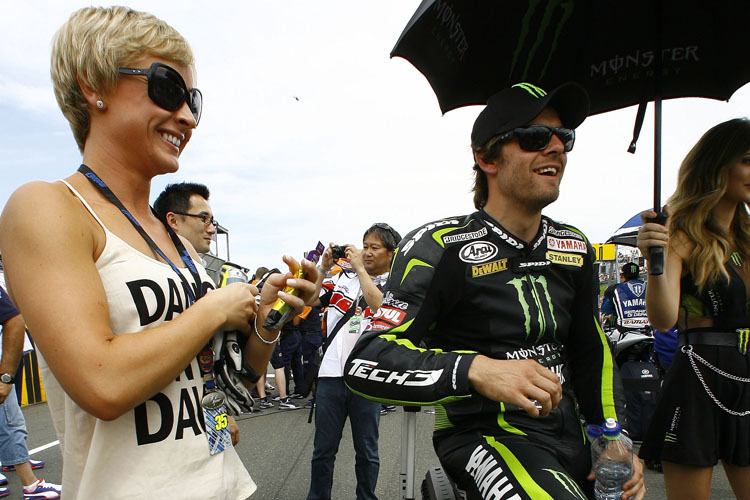 Seit fünf Jahren ein Paar: Lucy Heron und Cal Crutchlow