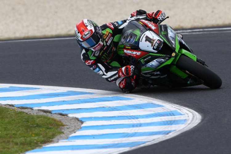 Jonathan Rea musste sich mit Platz 2 im Qualifying zufrieden geben