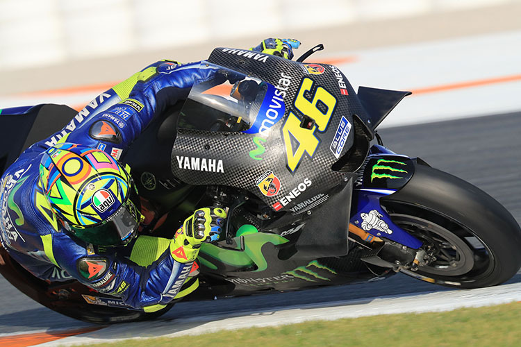 Valentino Rossi in Valencia