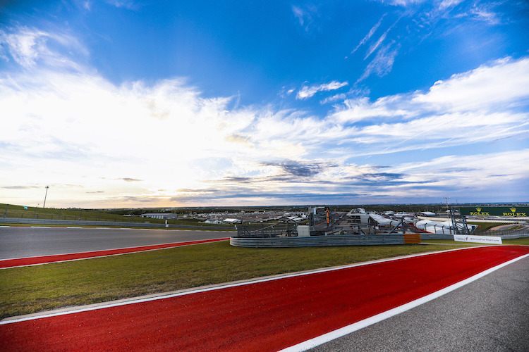 Noch ist es ruhig am Circuit of the Americas – aber heute geht die Action los