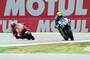 Die letzte Kurve: Rossi wurde von Márquez in den Kies geschickt, blieb aber trotzdem siegreich