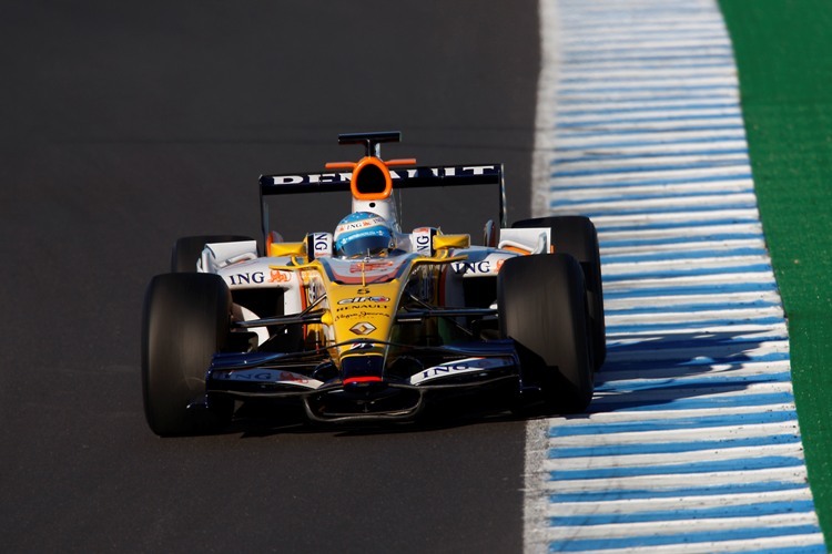 Der R28 beim Test