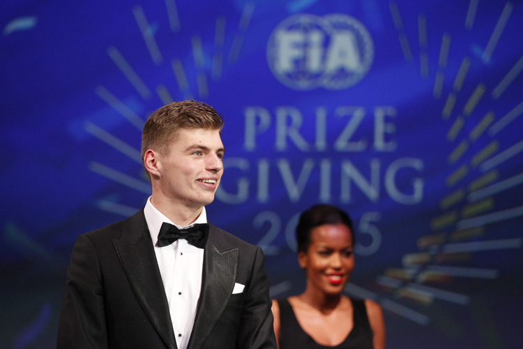 Max Verstappen: «Persönlichkeit des Jahres? Ich bin mir nicht sicher, warum ich diesen Preis gewonnen habe»