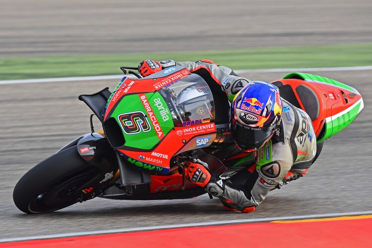 Stefan Bradl in Aragón: zweimal auf Platz 13