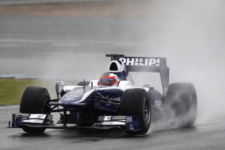 Regen-Spezialist Rubens Barrichello im Williams FW32