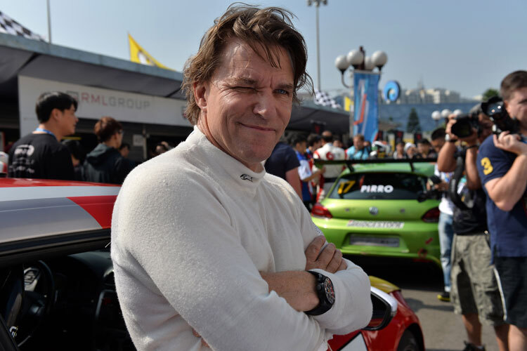 Stefan Johansson bei der Scirocco R China Masters Challenge in Macao