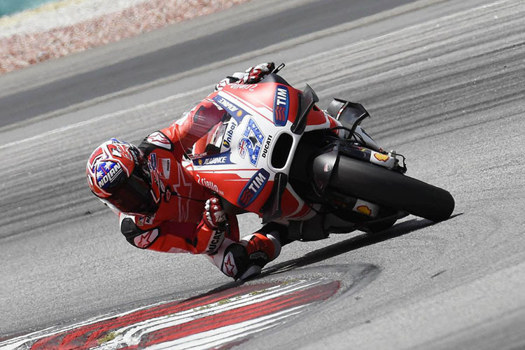 Stoner ist seit 2016 Ducati-Testfahrer