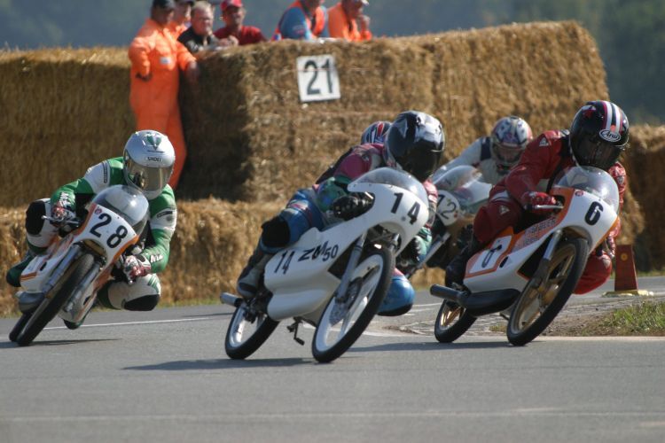 50ccm Classic: Waldmann(28), Müller(14) und Pommer(6)