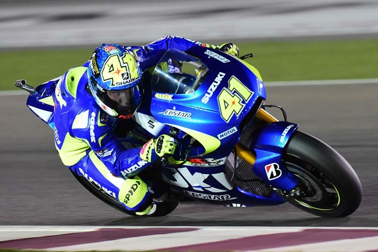 Aleix Espargaró auf der Suzuki GSX-RR