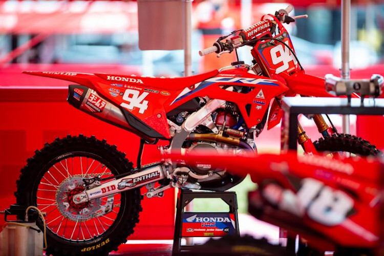 Das Bike des Leaders Ken Roczen