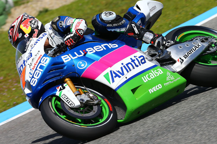 Hiroshi Aoyama beim Jerez-Test