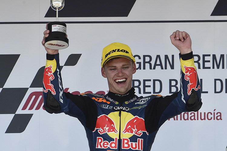 Brad Binder kann in Aragón der dritte Motorrad-Weltmeister Südafrikas werden