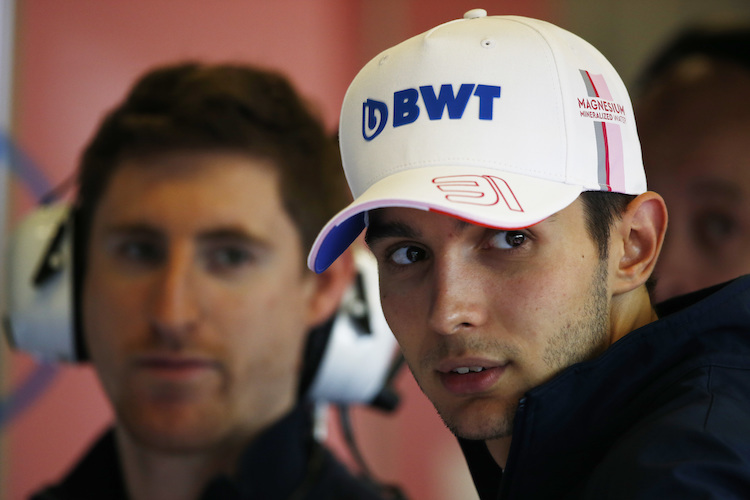 Esteban Ocon ist sauer