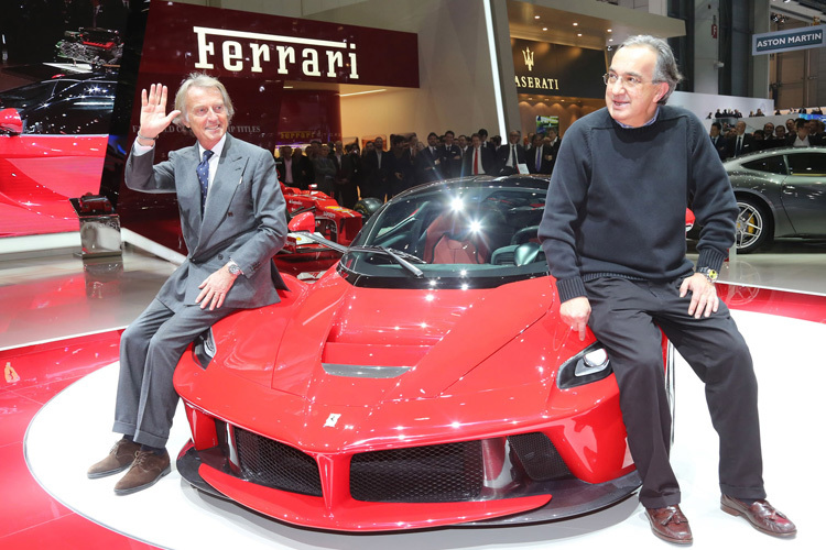 Luca Montezemolo und Sergio Marchionne