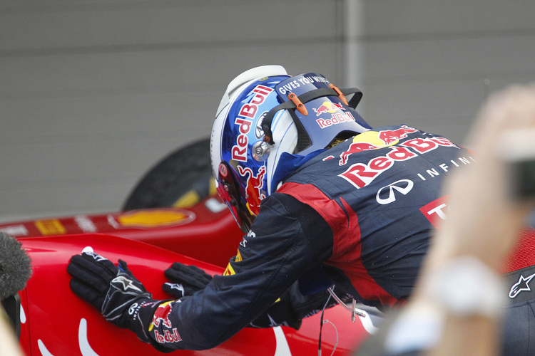 Sebastien Vettel in Korea: Streicheleinheiten für seinen RB8