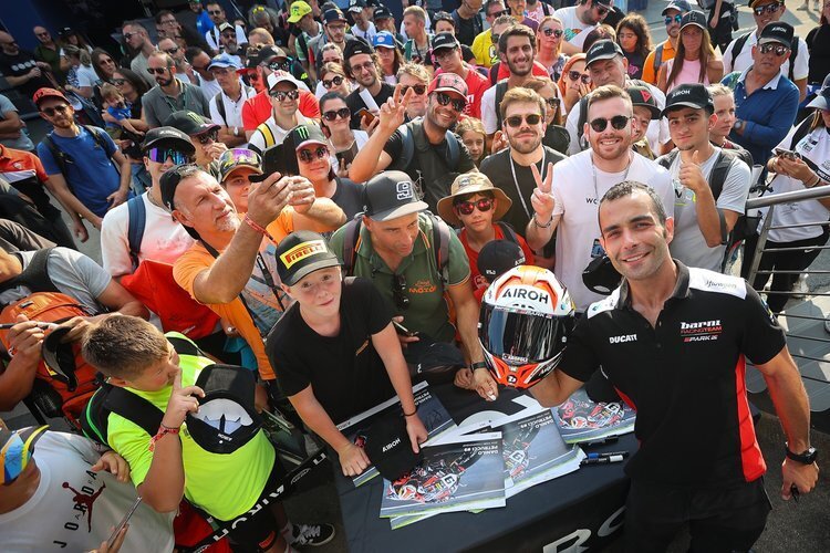 Danilo Petrucci im vergangenen Jahr auf der EICMA