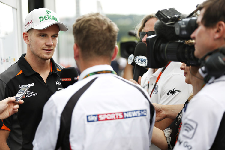 Nico Hülkenberg musste in Belgien seinen dritten Ausfall der Saison hinnehmen