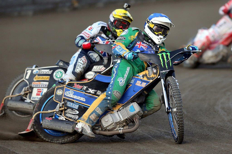 Brokstedt hat sich den Australier Jason Doyle (vorne) geangelt