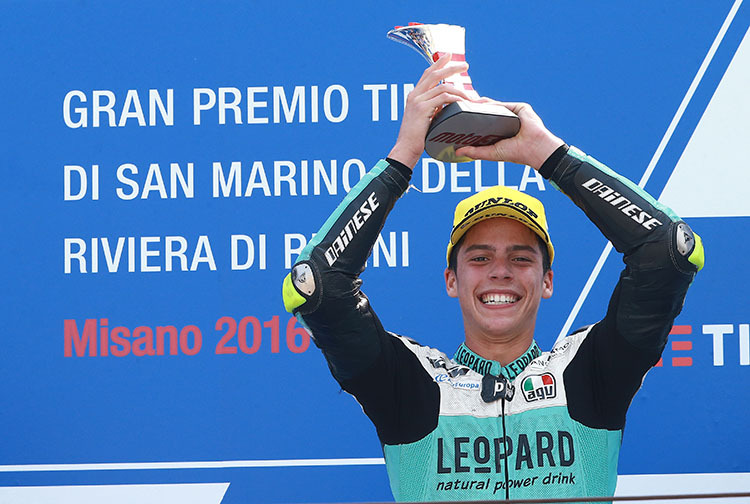 Joan Mir wurde 2016 «Rookie of the Year» in der Moto3-Klasse