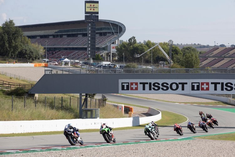 Die Superbike-WM testet in Barcelona