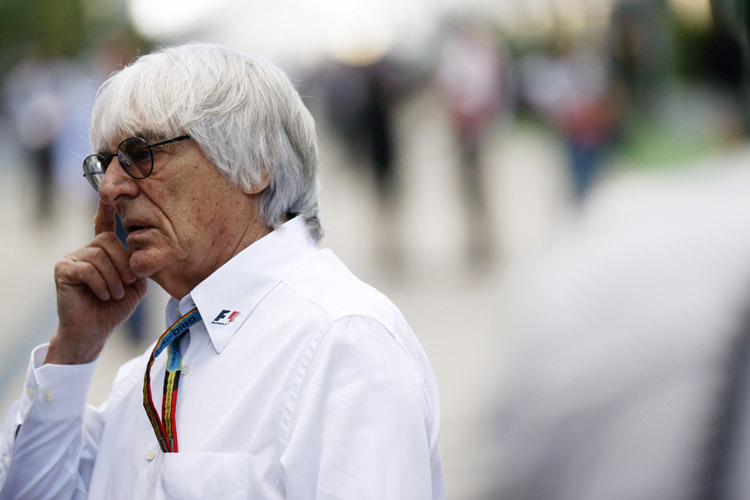 Bernie Ecclestone machte die Formel 1 und sich selbst reich