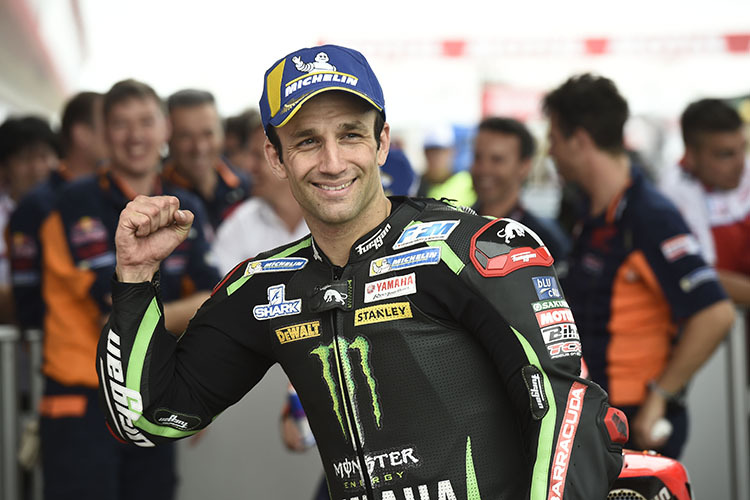 Yamaha-Pilot Johann Zarco 