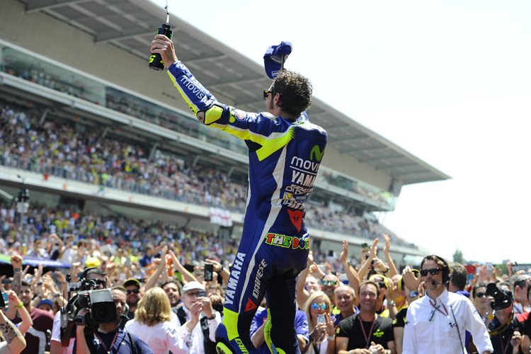 Valentino Rossi feierte seinen zehnten Barcelona-Sieg – schafft er nun auch seinen zehnten Assen-Triumph?