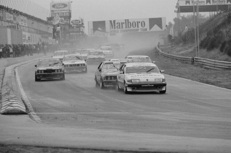 Der Start 1984 in Zolder