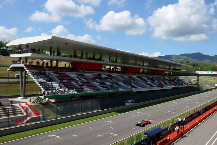 2012 fanden in Mugello Formel-1-Testfahrten statt 