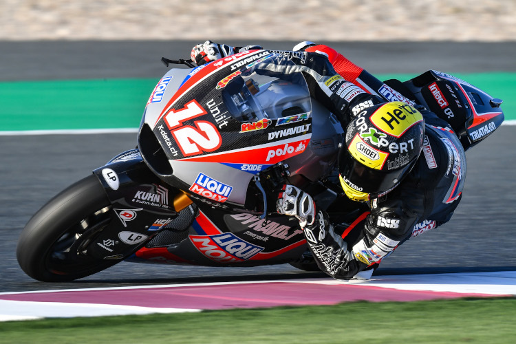 Kalex-Pilot Tom Lüthi in Losail