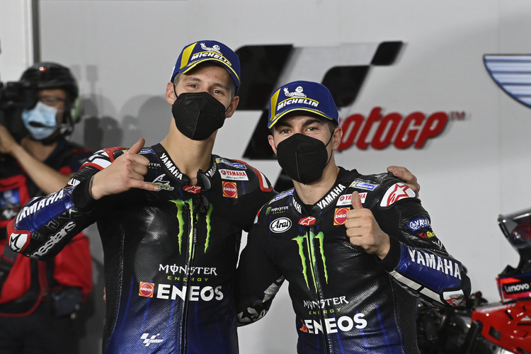 Fabio Quartararo und Maverick Vinales konnten mit dem Saisonstart gut leben