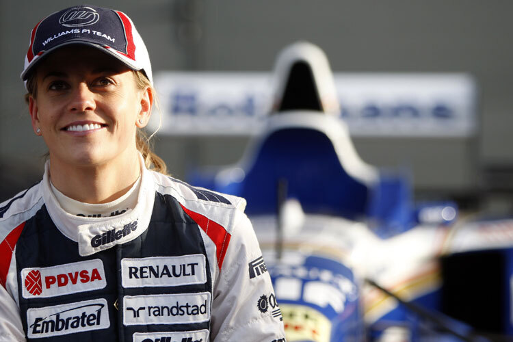 2012: F1-Testfahrerin Susie Wolff