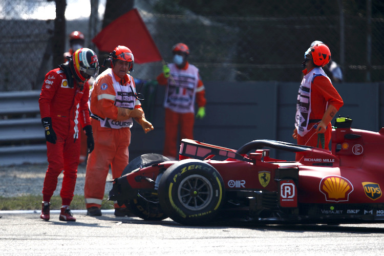 Carlos Sainz in Monza