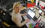 Teamchefin Pernilla Solberg bei der Arbeit