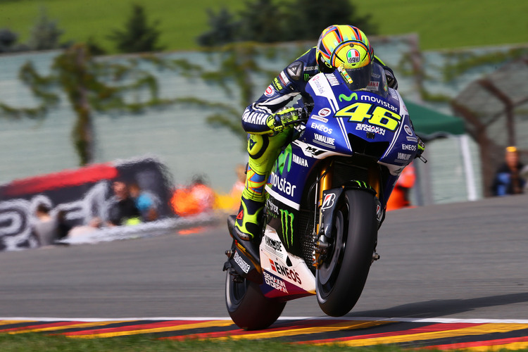 Valentino Rossi: nur Platz 4 in Deutschland