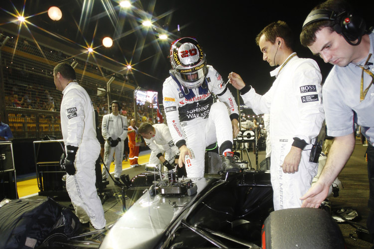 Formel-1-Rookie Kevin Magnussens Welt hört nicht am Cockpit-Rand auf