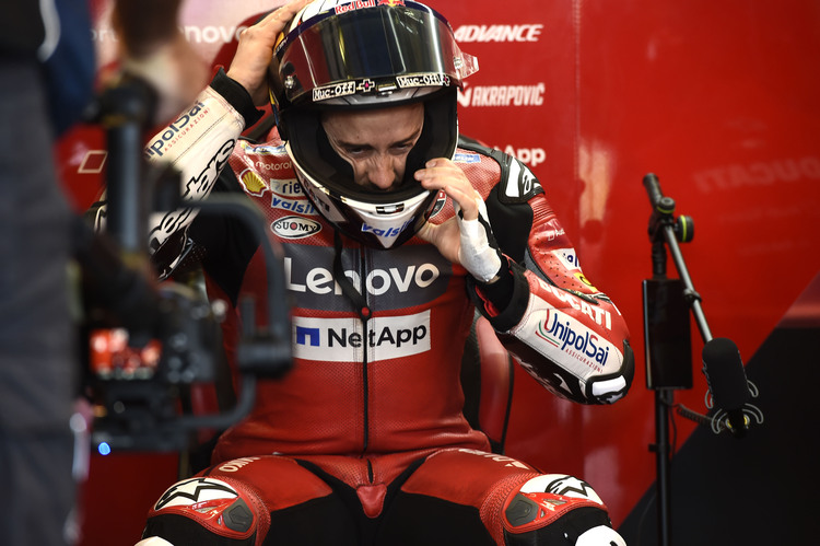 Der WM-Führende Andrea Dovizioso