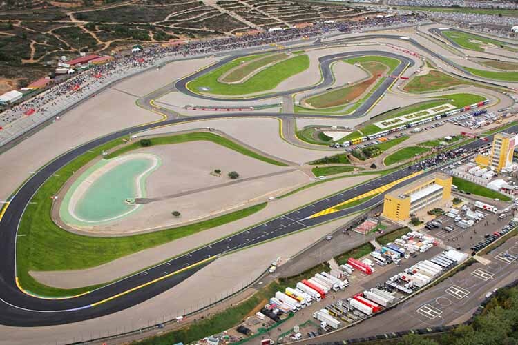 Valencia ist am 8. und 15.11. Schauplatz zweier MotoGP-Events