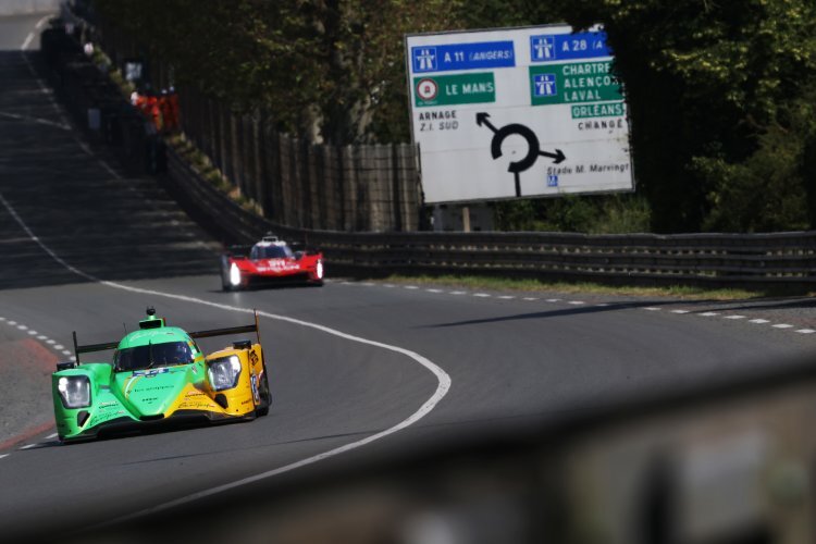 Ein Oreca 07 von Inter Europol in Le Mans